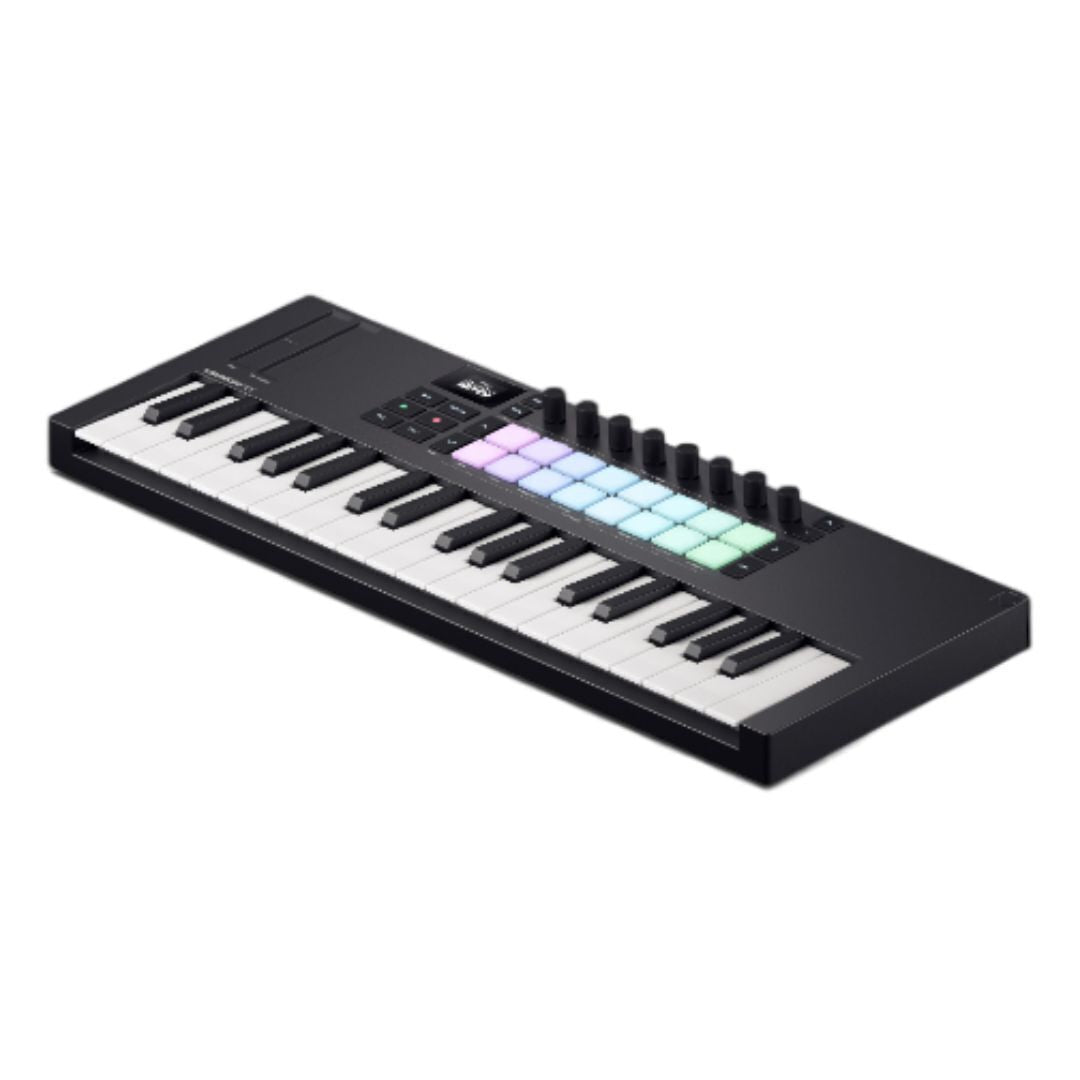 Novation Launchkey Mini 37 MK4 37 Mini-Key USB Compact DAW Keyboard Controller with Ableton Live