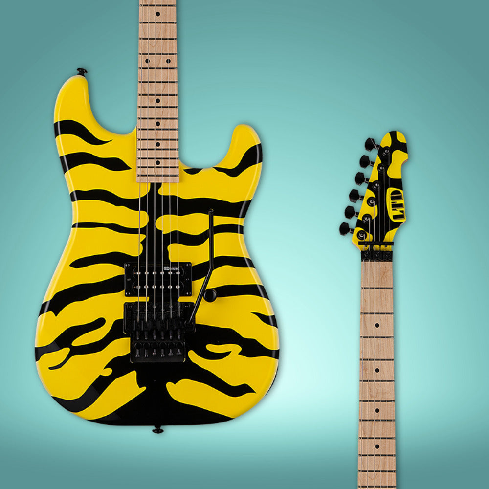 ESP LTD George Lynch GL-200MT - Tiger Stripe with Stand, Tuner and Strings
