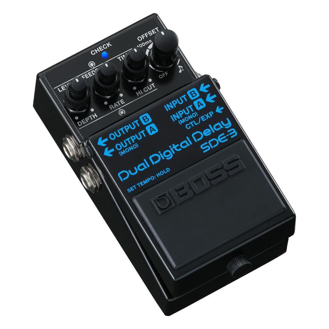 Boss SDE-3 Dual Digital Delay Guitar Effects Pedal