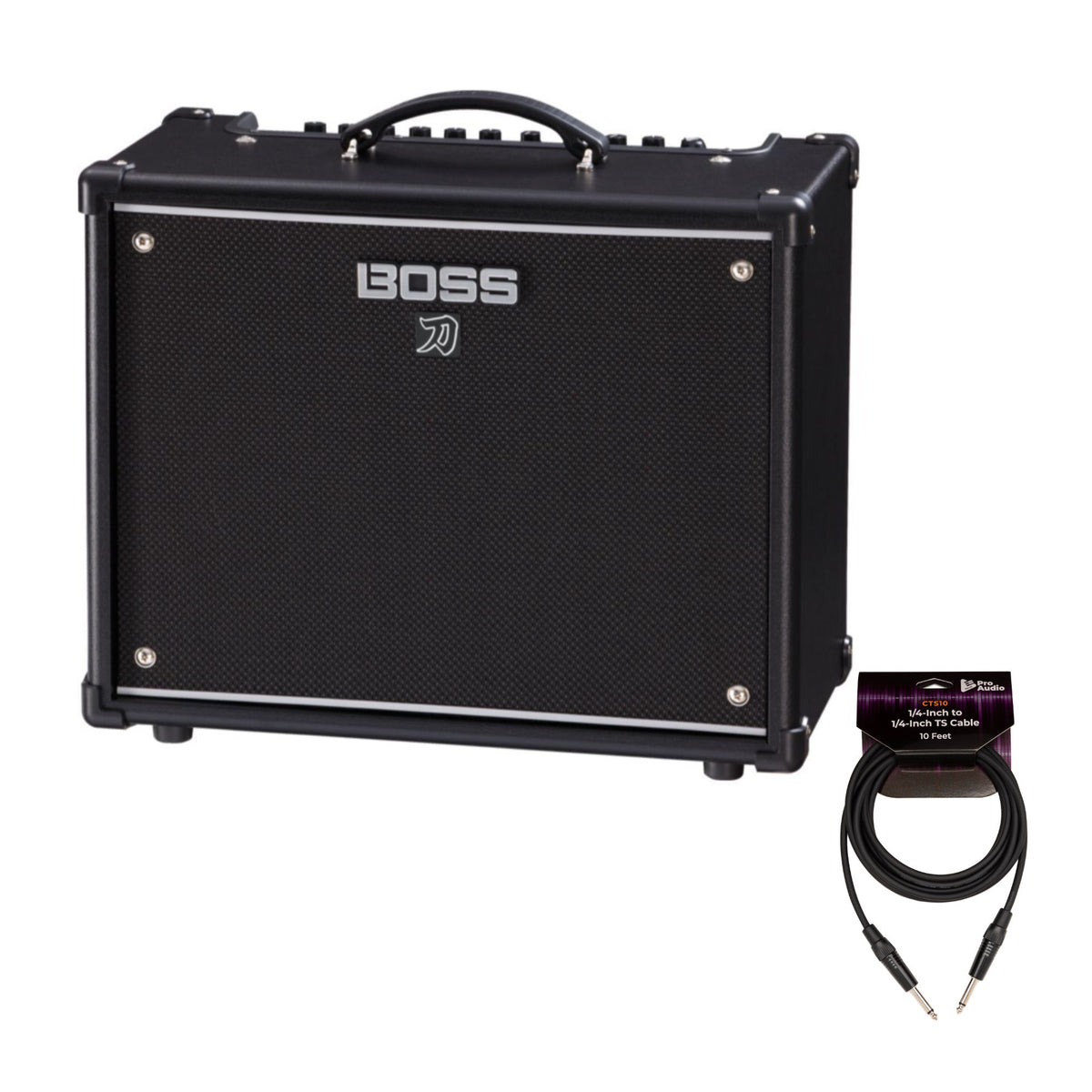 BOSS Katana Gen 3 50W 1x12-in Combo Guitar Amplifier with Instrument Cable