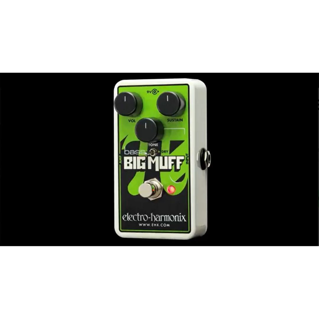 Electro-Harmonix Nano Bass Big Muff Pi Fuzz Pedal