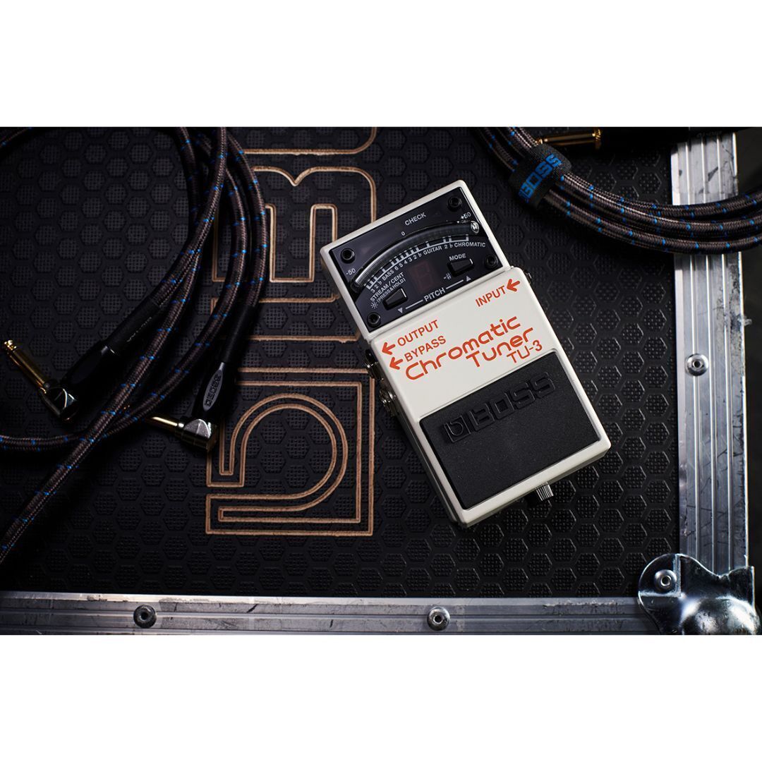 Boss TU-3 Chromatic Tuner Pedal with Bypass