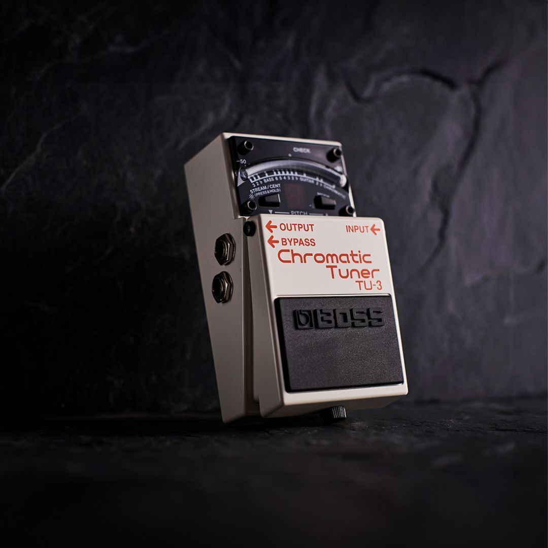Boss TU-3 Chromatic Tuner Pedal with Bypass