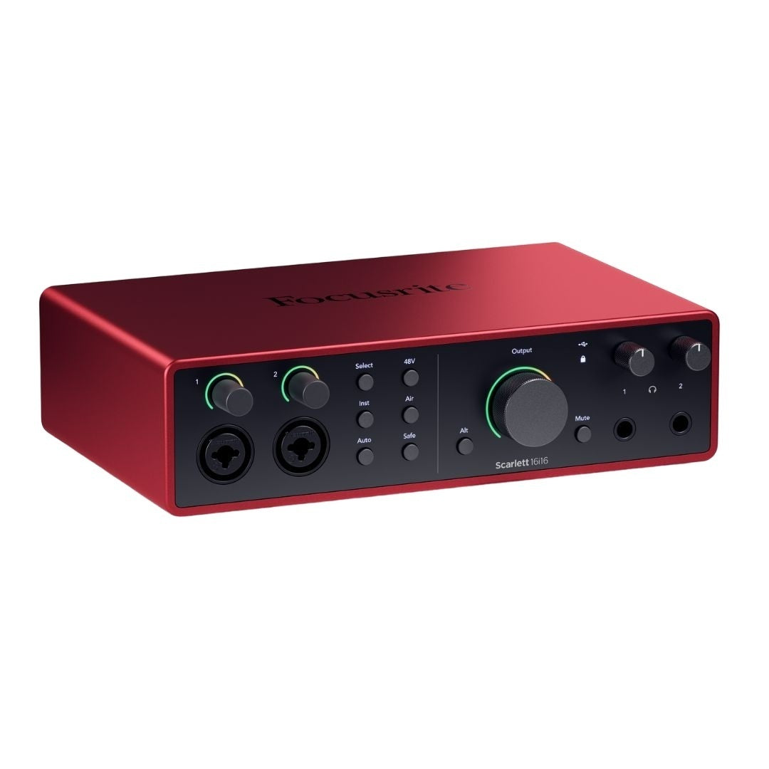 Focusrite Scarlett 16i16 4G (4th Generation) 16-in, 16-out USB Audio Interface
