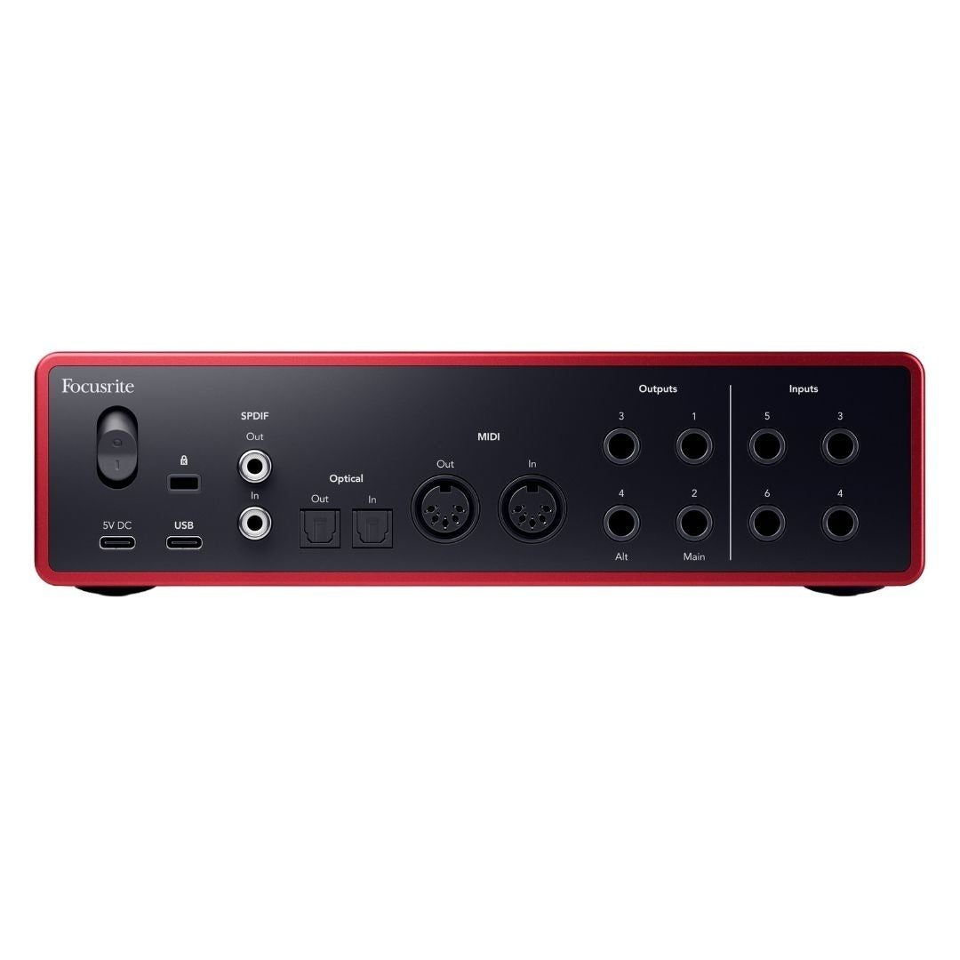Focusrite Scarlett 16i16 4G (4th Generation) 16-in, 16-out USB Audio Interface