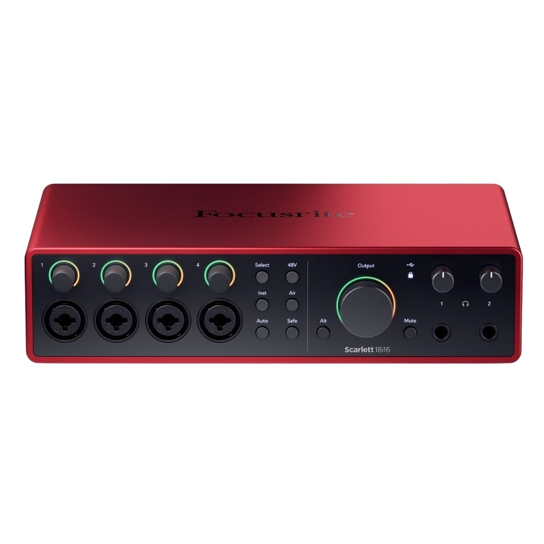 Focusrite Scarlett 18i16 4G (4th Generation) 18-in, 16-out USB Audio Interface
