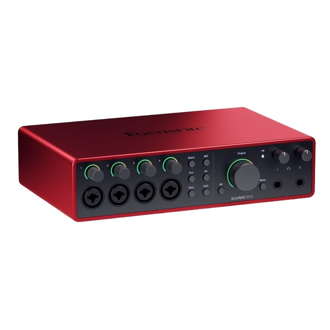 Focusrite Scarlett 18i16 4G (4th Generation) 18-in, 16-out USB Audio Interface