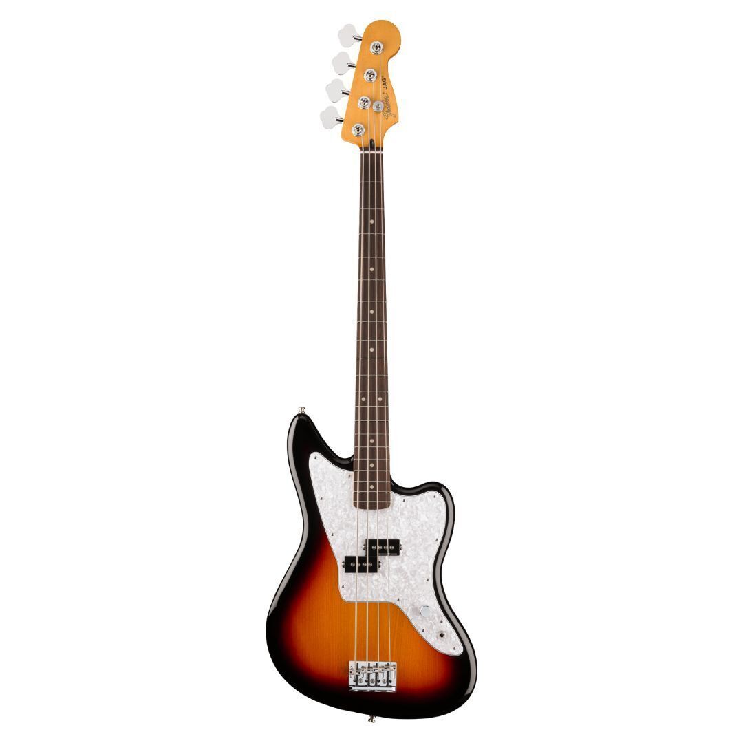 Fender Mark Hoppus Jaguar Bass Rosewood Fingerboard - 3-Color Sunburst