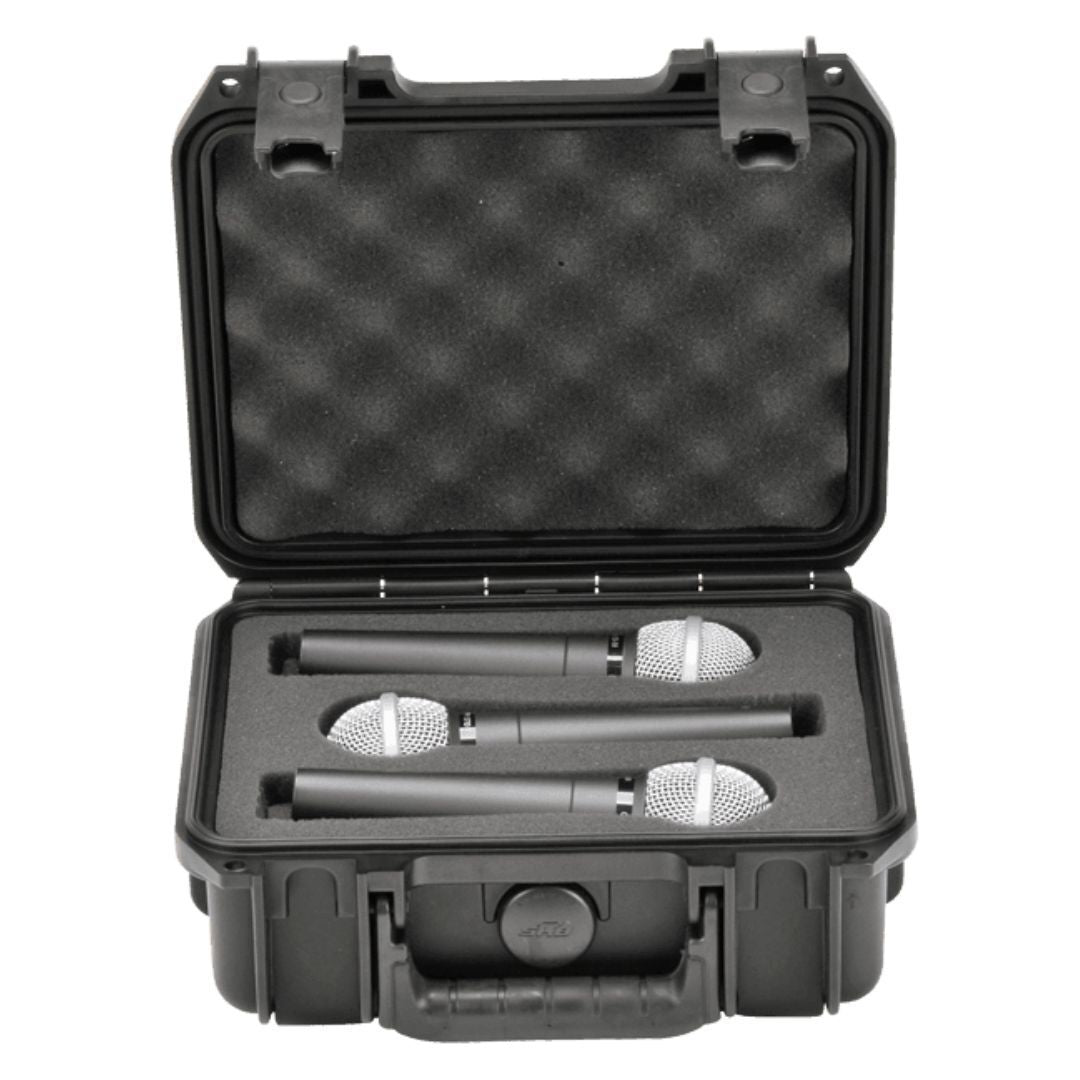 SKB 3i-0907-MC3 iSeries 0907-4 Three Mic Case (3i0907MC3)
