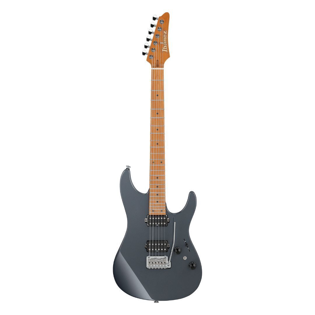 AZ Prestige 6str Electric Guitar w/Case HH Maple - Gray Metallic