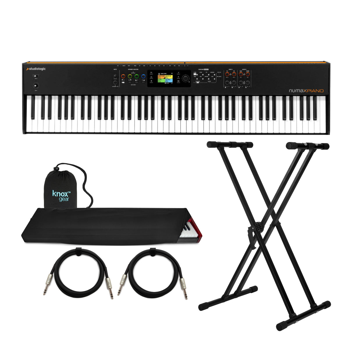 Studiologic Numa X Piano 88 Digital Piano with Hammer-Action Keys Bundle