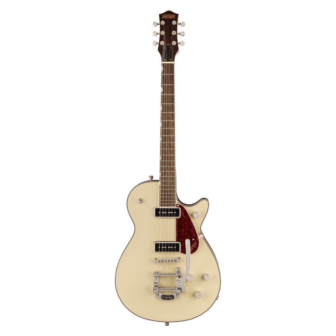 Gretsch G5210T-P90 Electromatic Jet Two 90 Electric Guitar, Bigsby,Vintage White