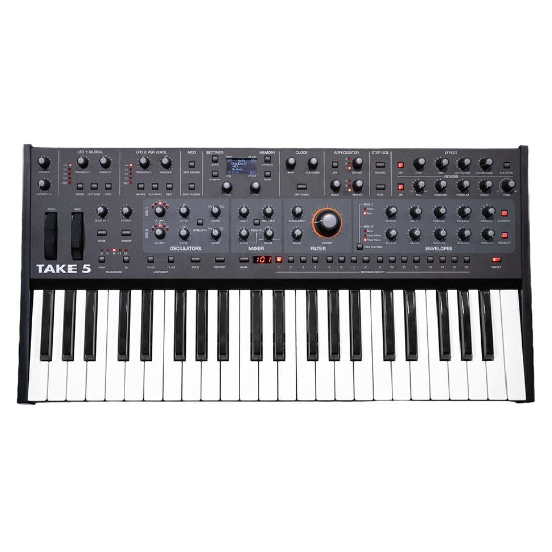 Sequential Take 5 Compact Polyphonic Analog Synthesizer