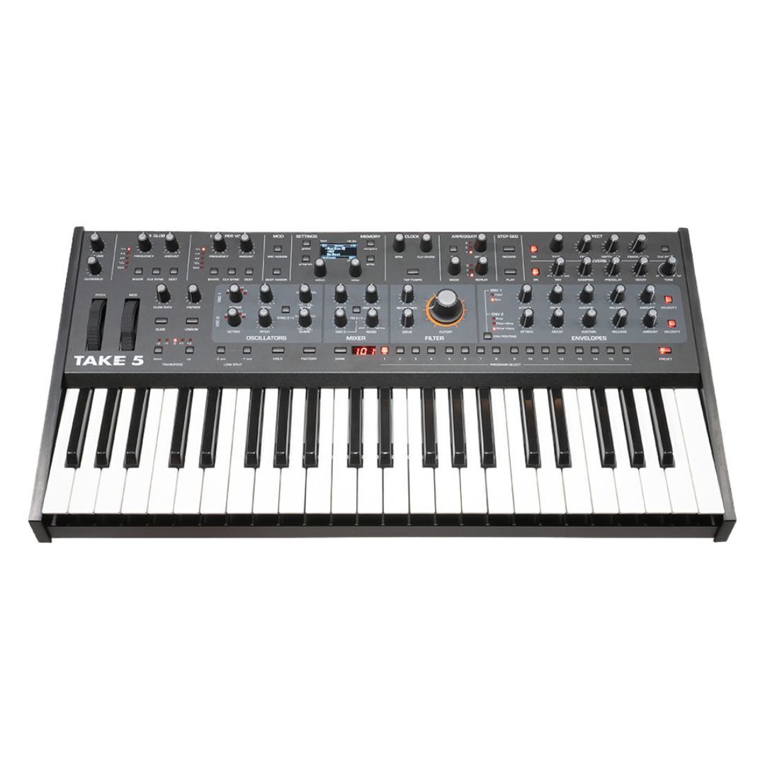 Sequential Take 5 Compact Polyphonic Analog Synthesizer