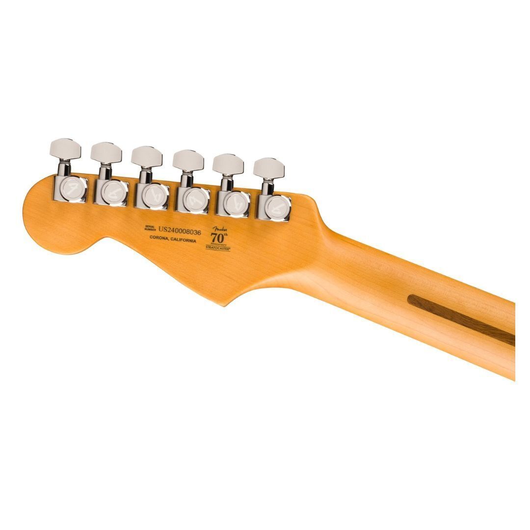 Fender American Ultra II Stratocaster, Ebony Fingerboard, Texas Tea