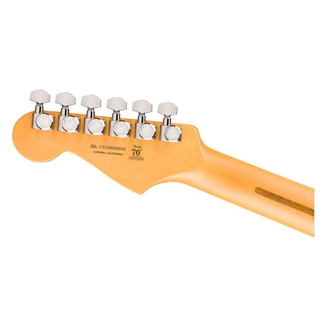 Fender American Ultra II Stratocaster HSS, Ebony Fingerboard, Texas Tea