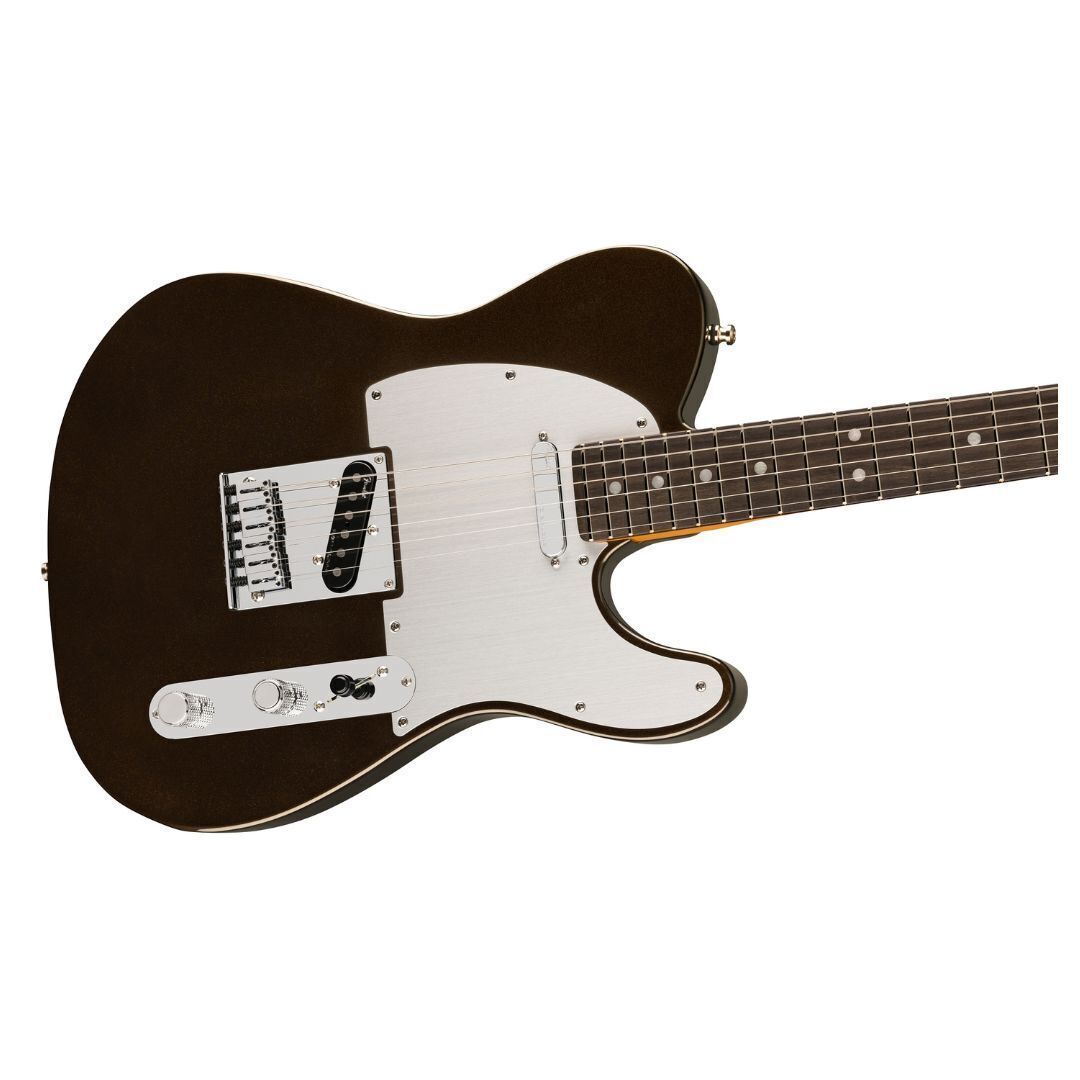 Fender American Ultra II Telecaster Ebony Fingerboard, Texas Tea