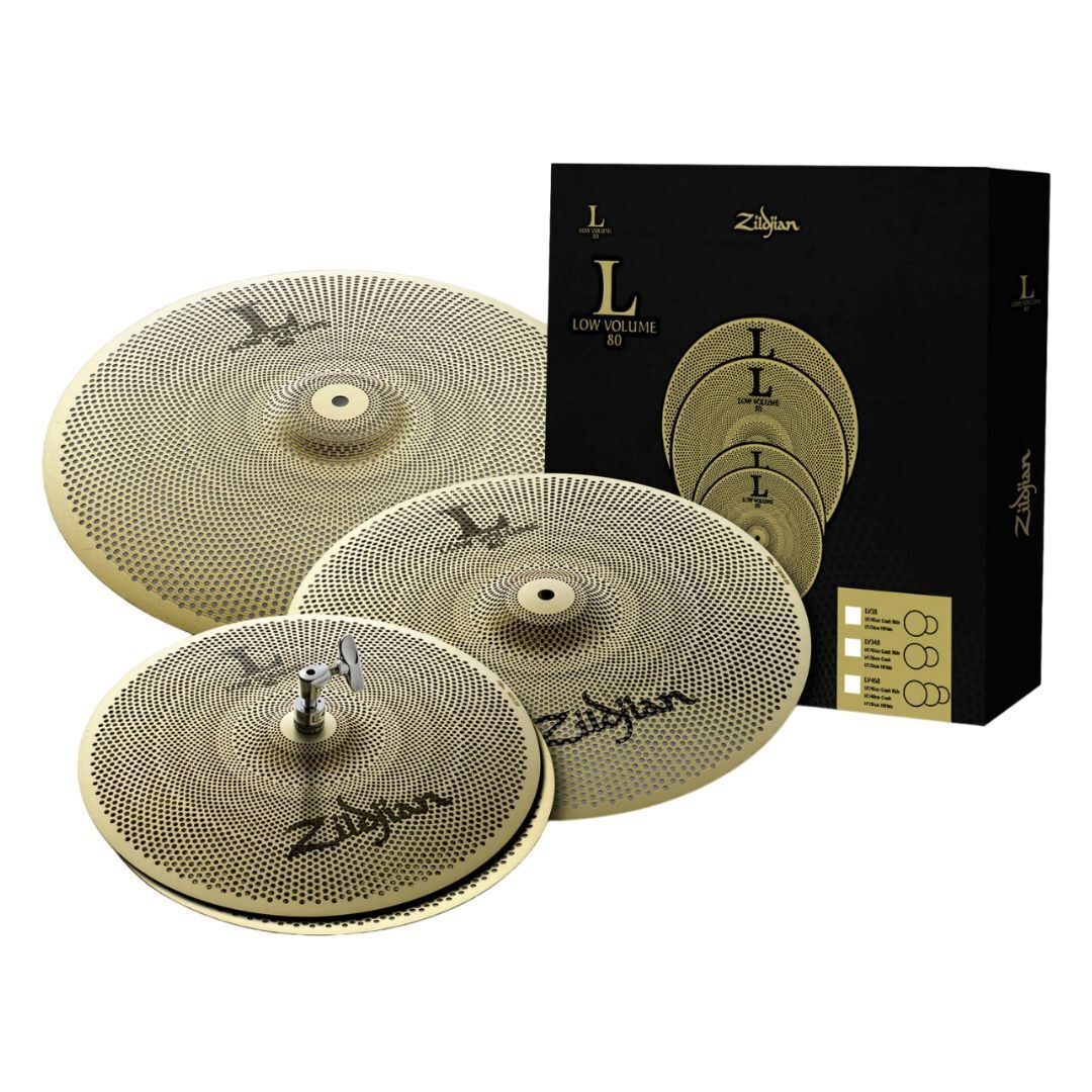 Zildjian Low Volume L80 14/16/18 Cymbal Pack