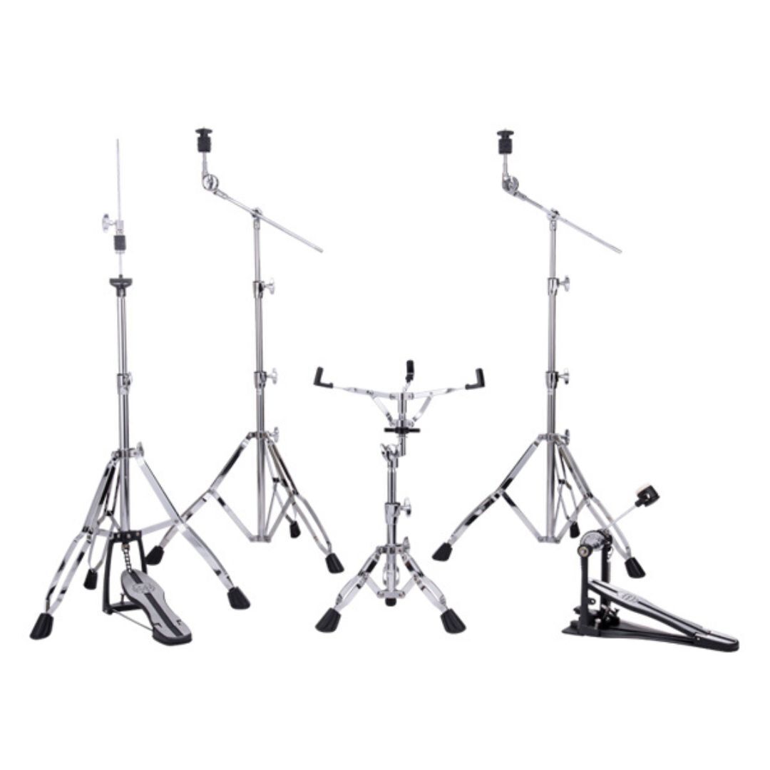 Mapex HP4005 5-Piece Venus 400 Series All-Purpose Hardware Pack with Concave Leg Design (Chrome)