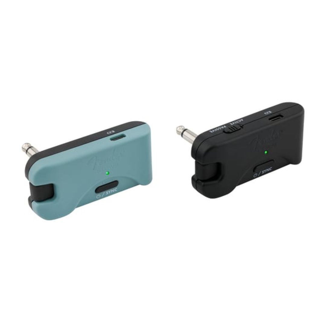 Fender Telepath Wireless System, Mystic Ice Blue and Black