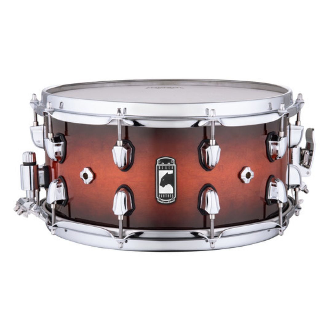 Mapex Black Panther Solidus Snare Drum - 7 x 14-inch - Red Black Burst