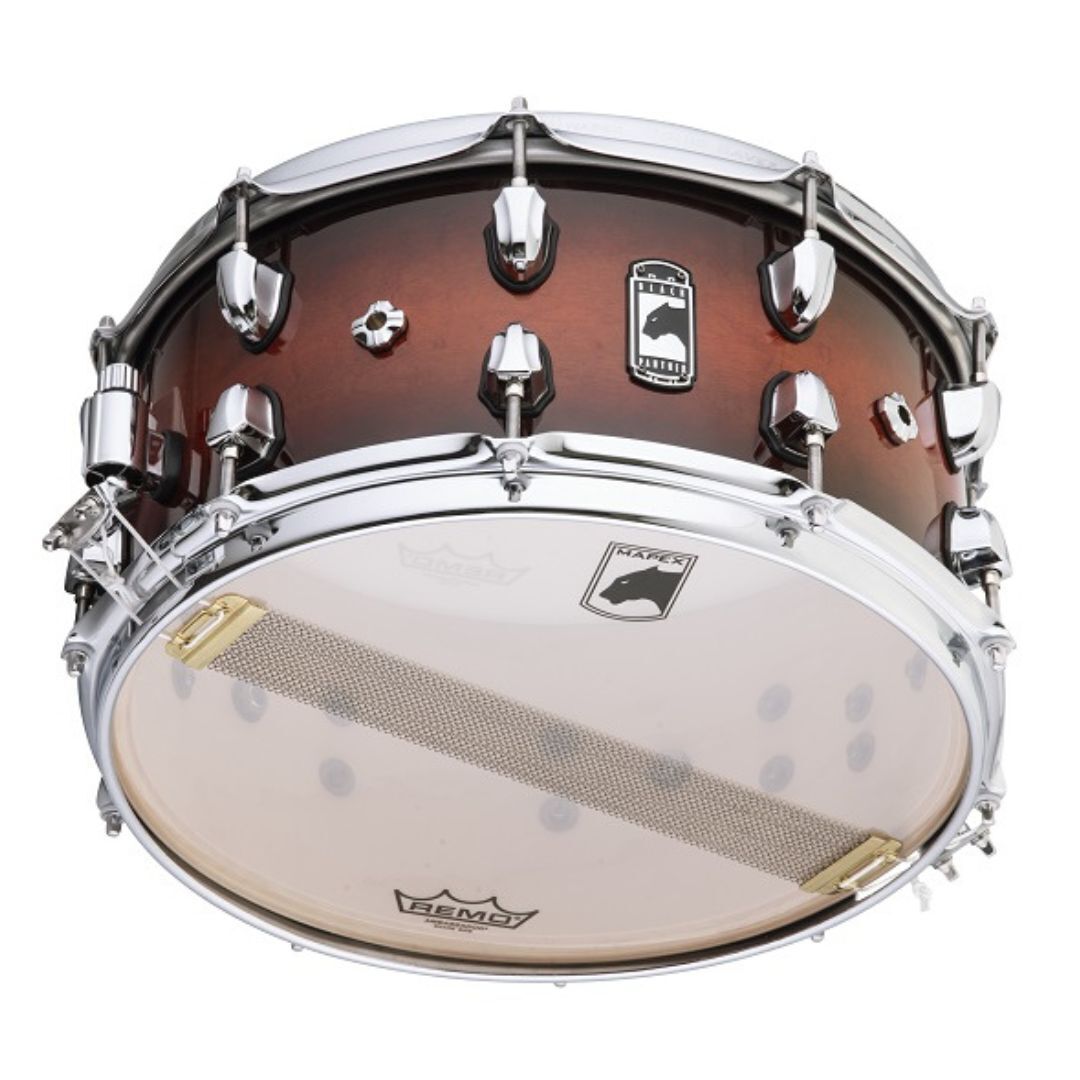 Mapex Black Panther Solidus Snare Drum - 7 x 14-inch - Red Black Burst