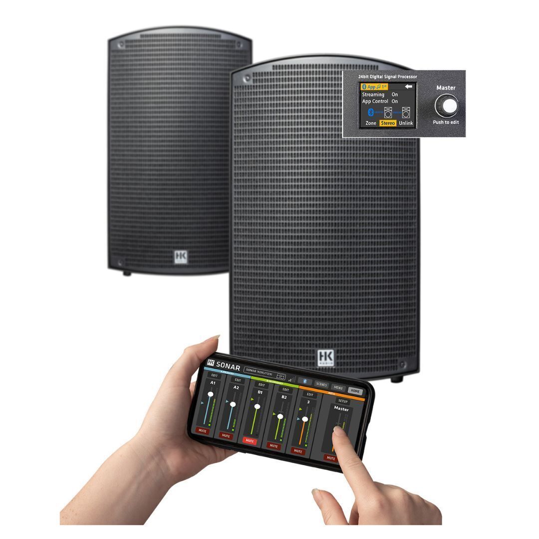 HK Audio SONAR-110-XI 800 Watt 10-Inch Powered Speaker