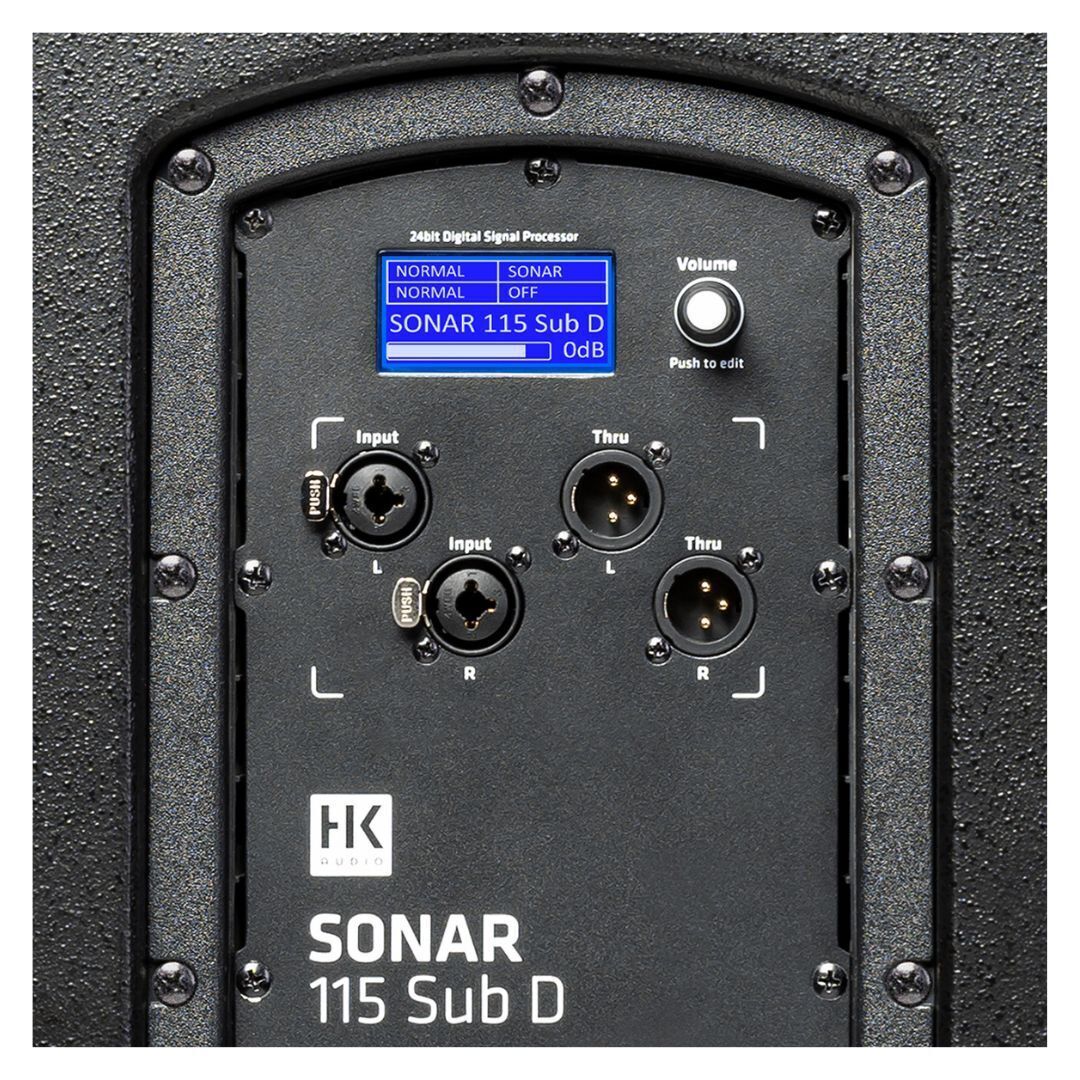 HK Audio SONAR-115-SUB-D 1500 Watt 15 Inch Powered Subwoofer