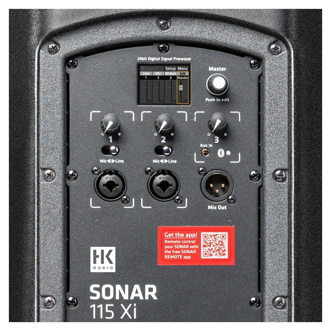HK Audio SONAR-115-XI 1200 Watt 15Inch Powered Speaker