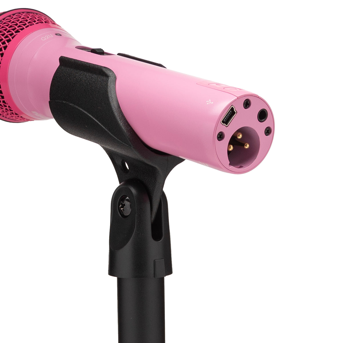 Samson Q2U Handheld Dynamic USB Microphone Recording and Podcasting Pack (Pink) (Open Box)