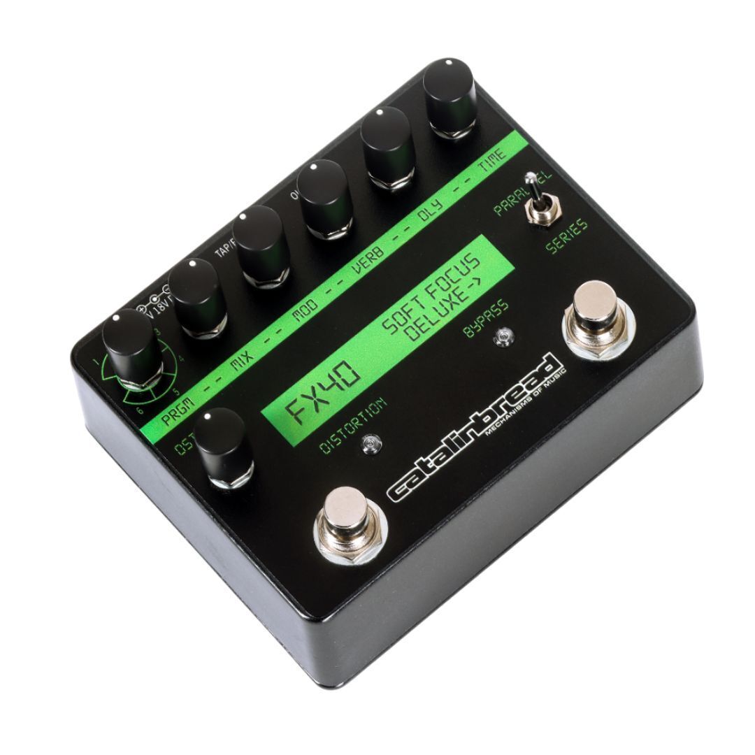 Catalinbread Soft Focus Deluxe Multi-Effects Reverb Guitar Pedal (Open Box)