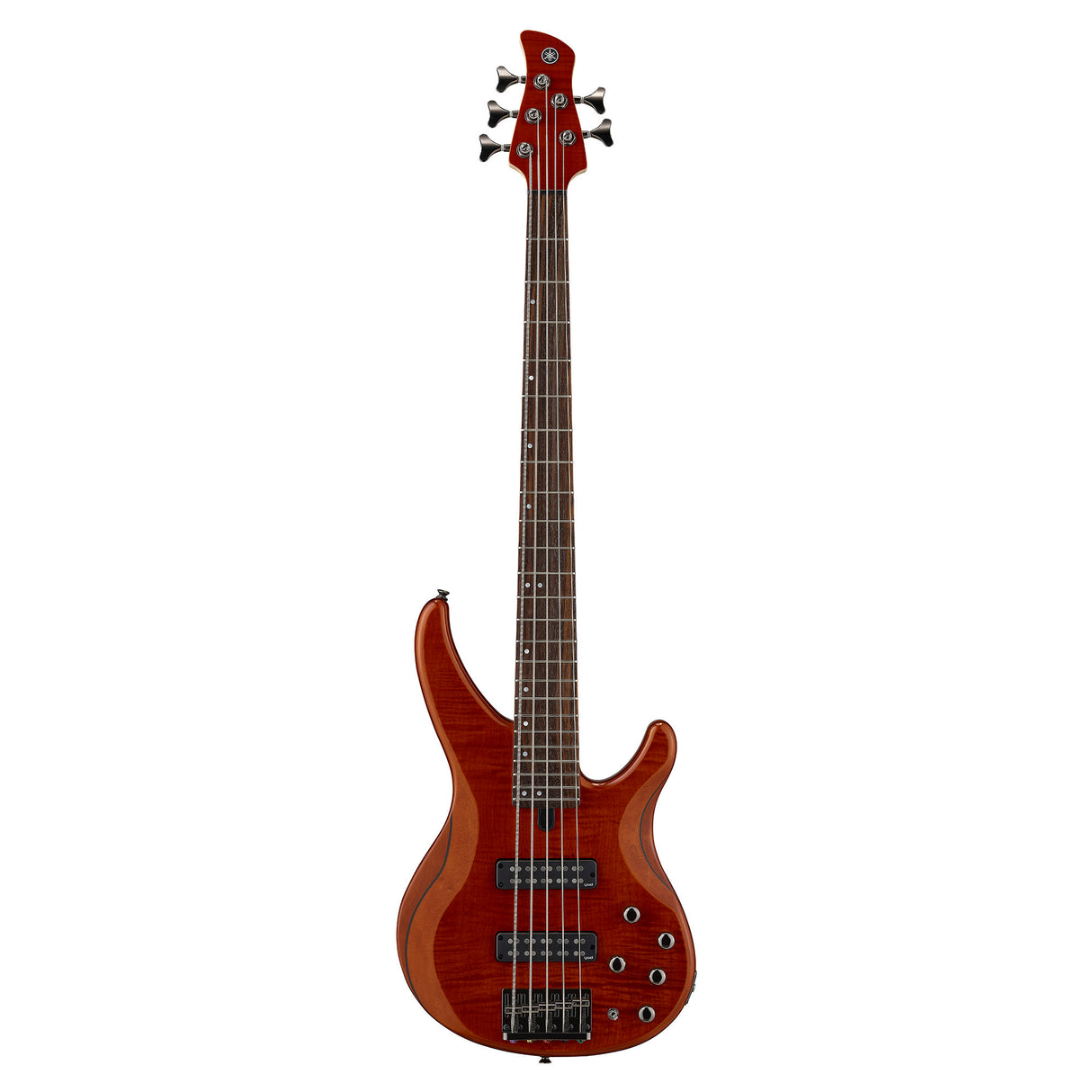 Yamaha TTRBX605FM 5-string bass guitar - Caramel Brown