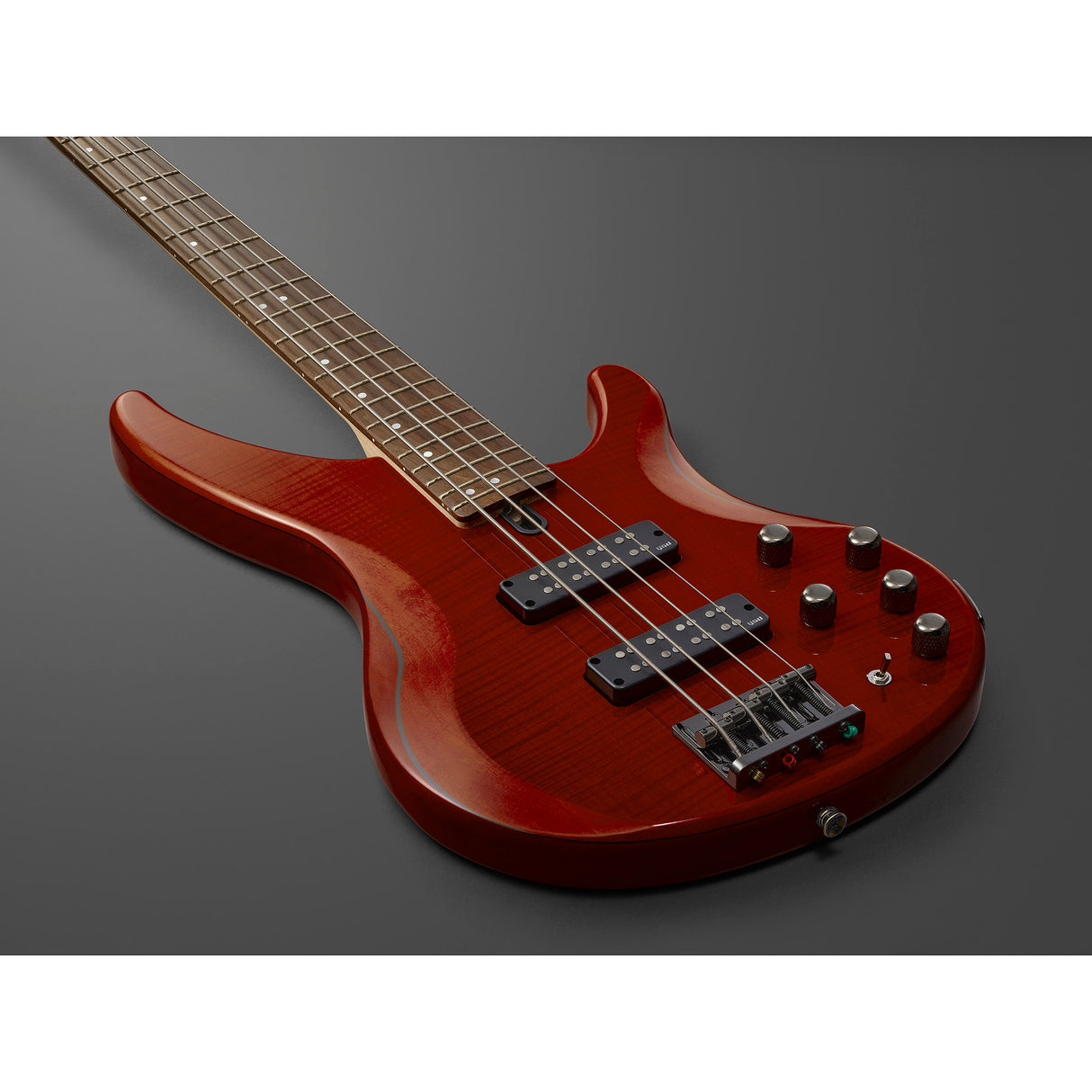 Yamaha TRBX604FM 4-string bass guitar - Caramel Brown