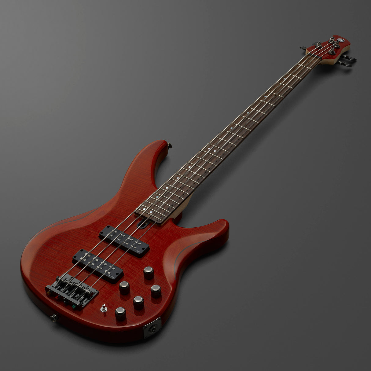 Yamaha TRBX604FM 4-string bass guitar - Caramel Brown