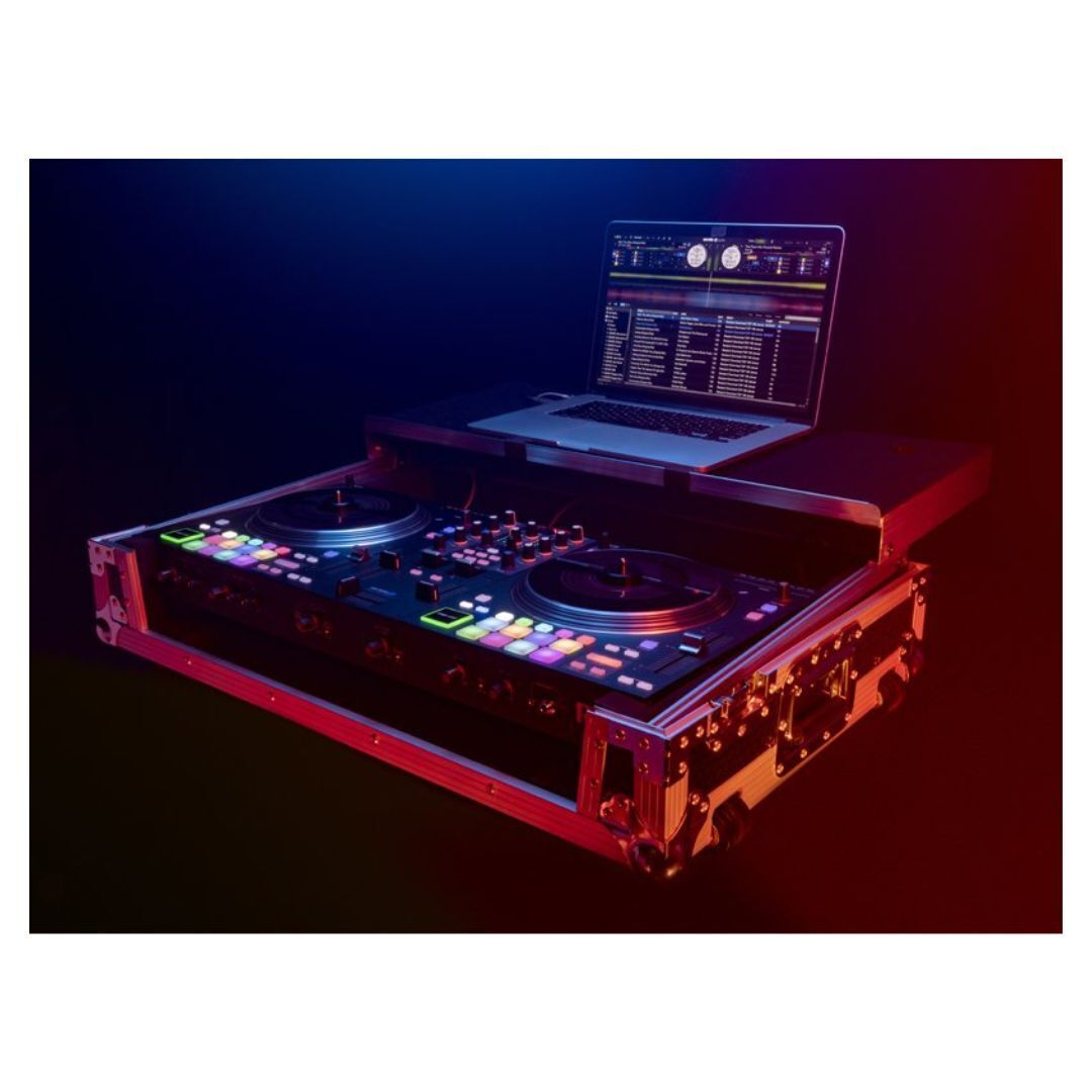 Headliner Flight Case with Laptop Platform and Wheels (HL10005)