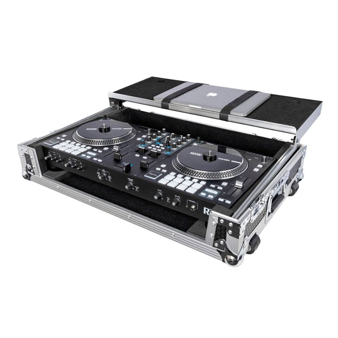 Headliner Flight Case with Laptop Platform and Wheels (HL10005)