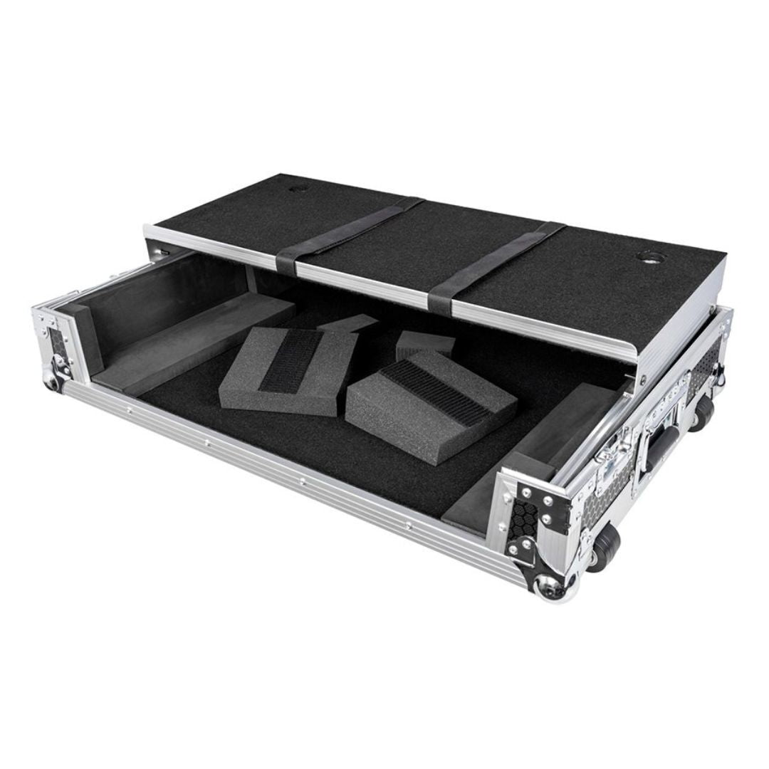 Headliner Flight Case with Laptop Platform and Wheels (HL10005)