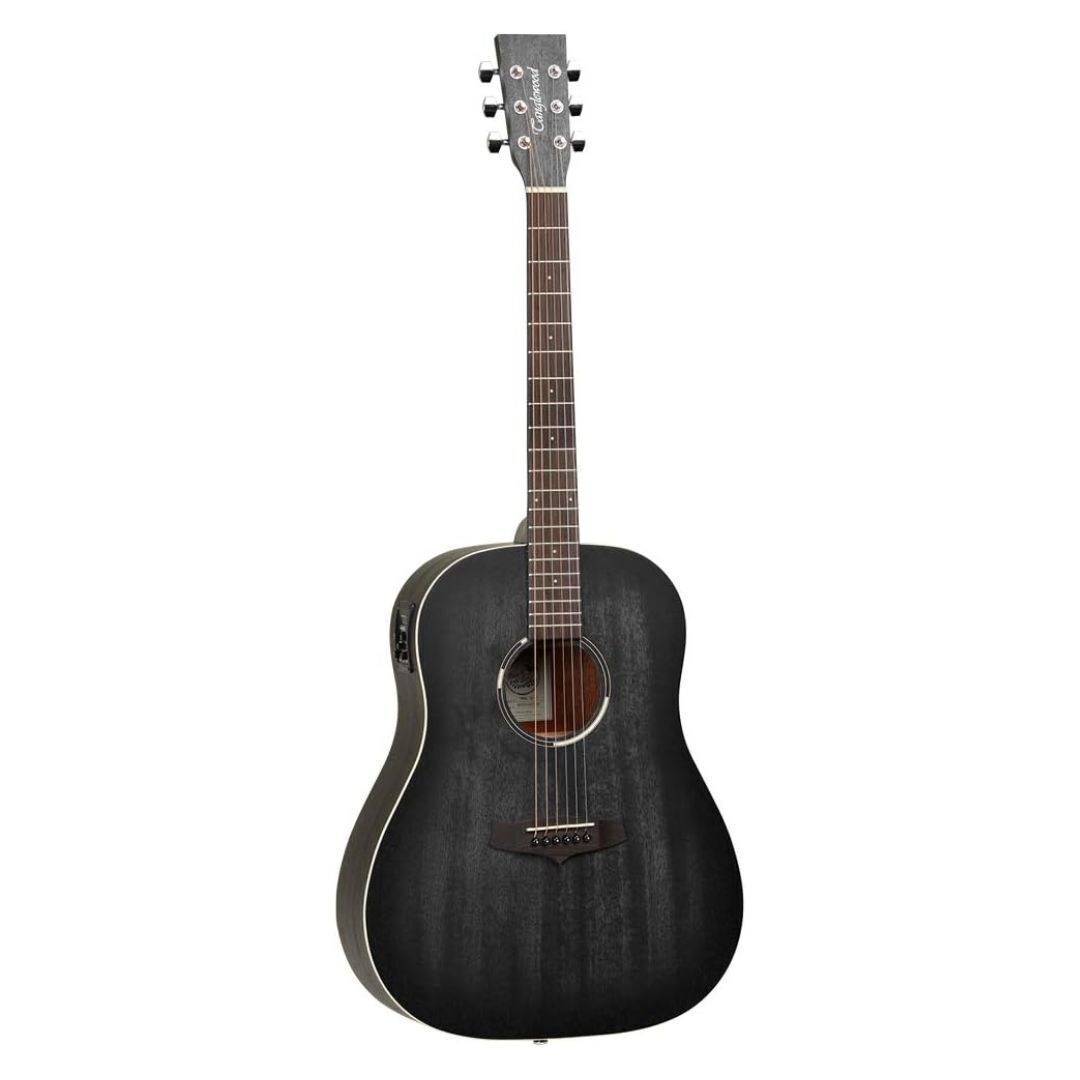 Tanglewood Blackbird Dread Slope Shoulder AE Black (Open Box)