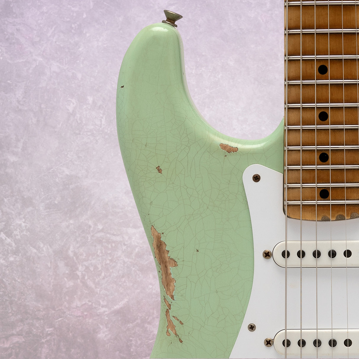 Fender Limited Edition Fat 1954 Stratocaster, Relic, Super Faded Aged Surf Green