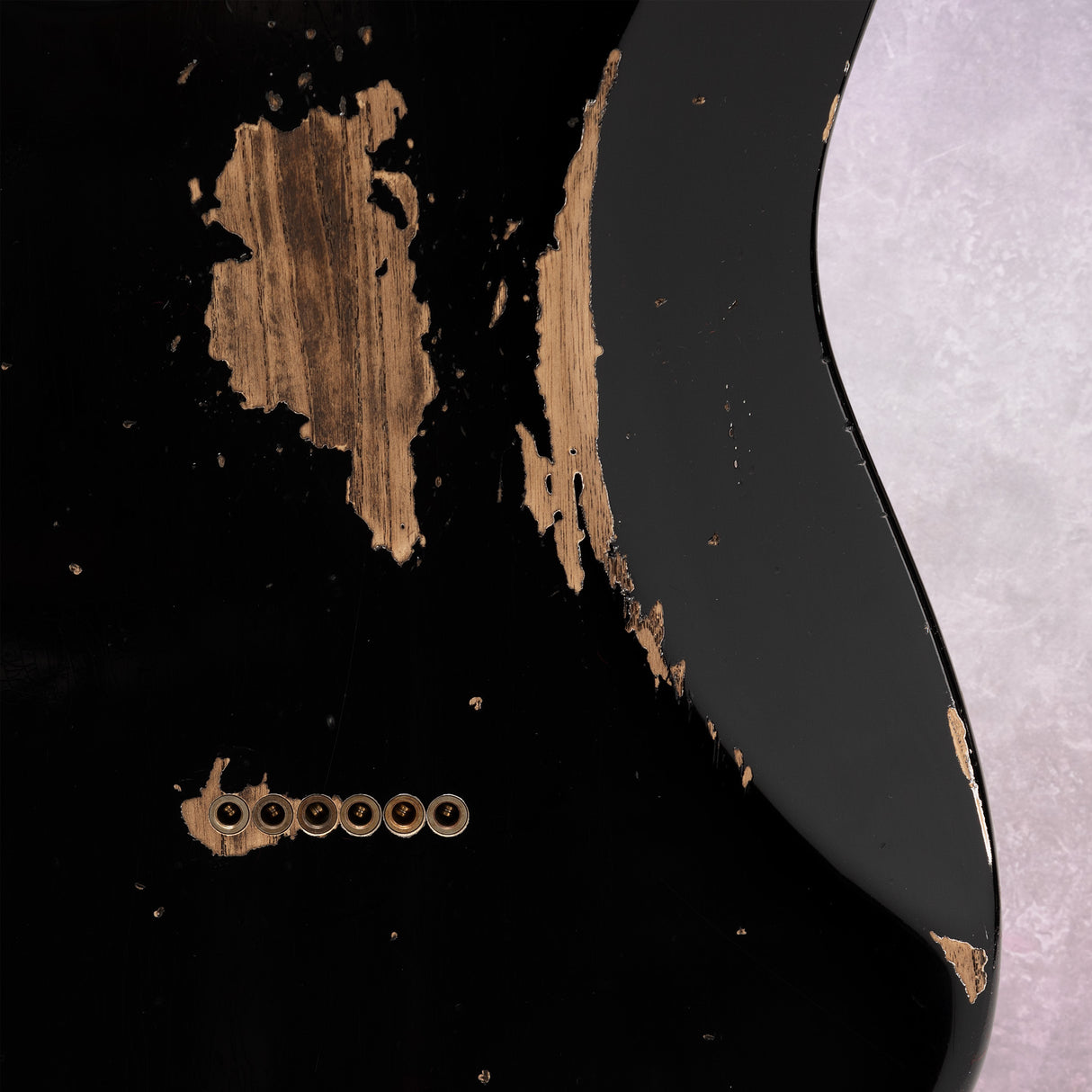Fender Custom Shop Ltd. Ed. '54 Hardtail Stratocaster Heavy Relic, Aged Black