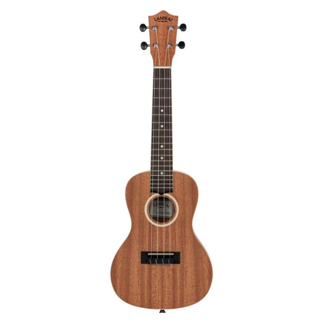 Lanikai Okoume Concert with binding and gig bag