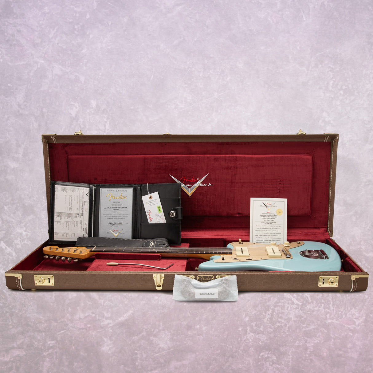 Fender Custom Shop Litd. Ed. '59 Jazzmaster Journeyman Relic, Faded Aged Daphne