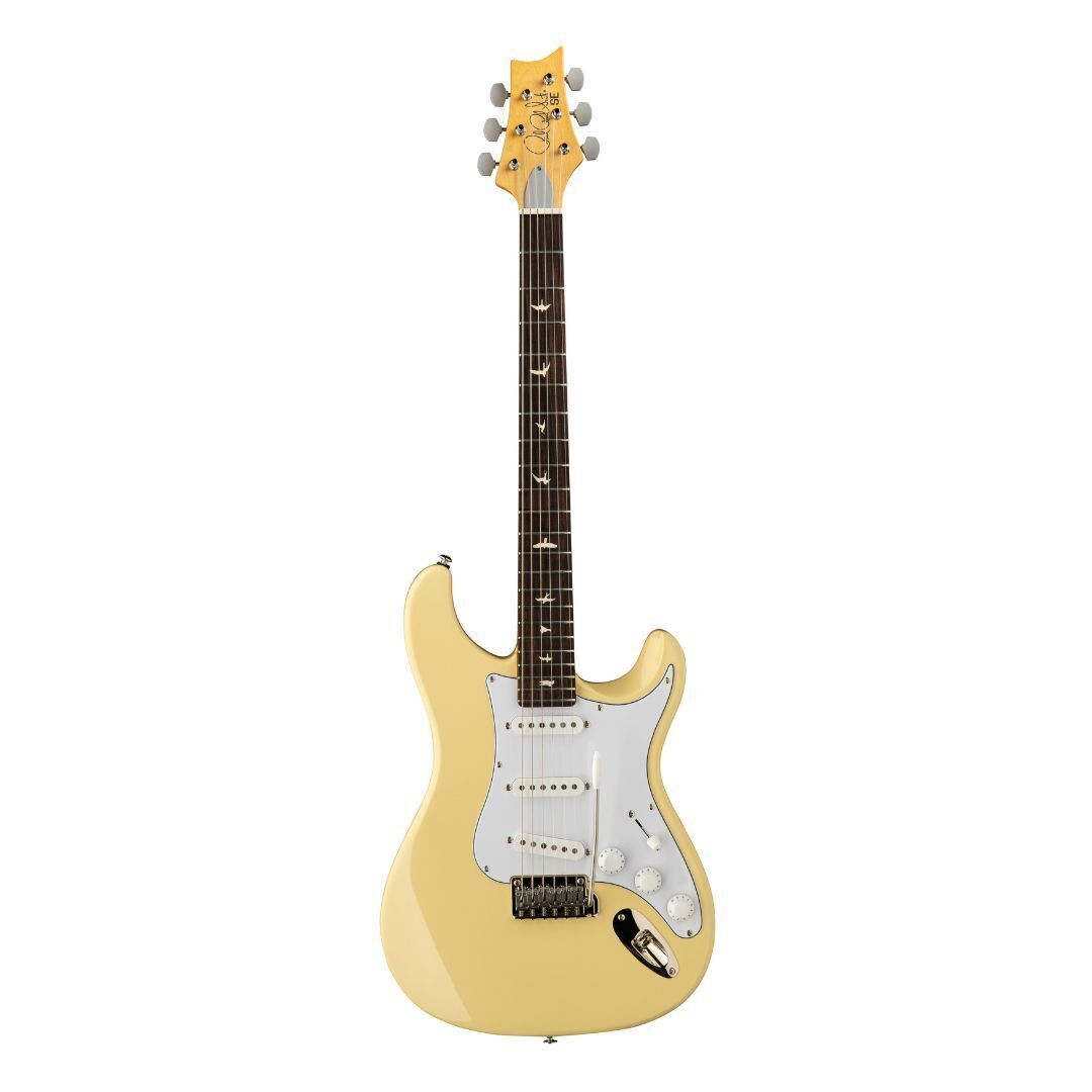 PRS SE Silver Sky 6 String Moon White Electric Guitar with Poplar Body