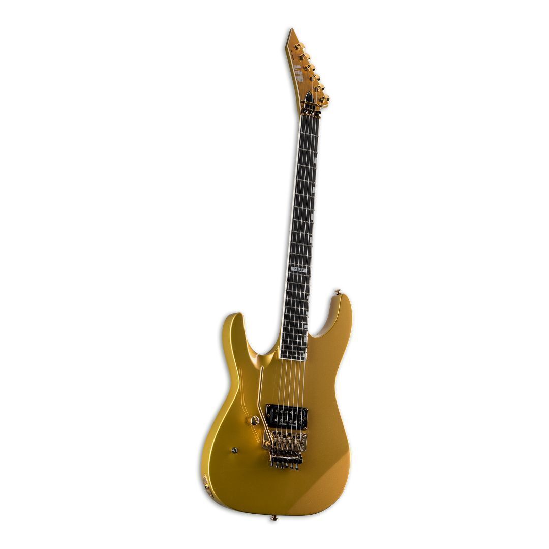 ESP LTD M-1 CTM '87 Left Handed Electric Guitar Metallic Gold