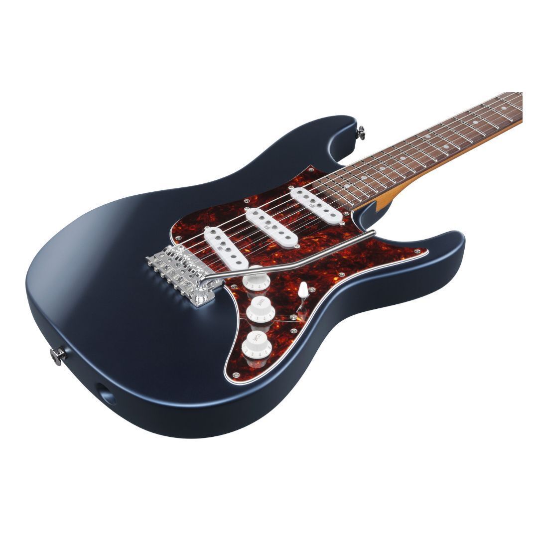 Ibanez AZ Prestige 6str Electric Guitar w/Case - Dark Tide Blue Flat