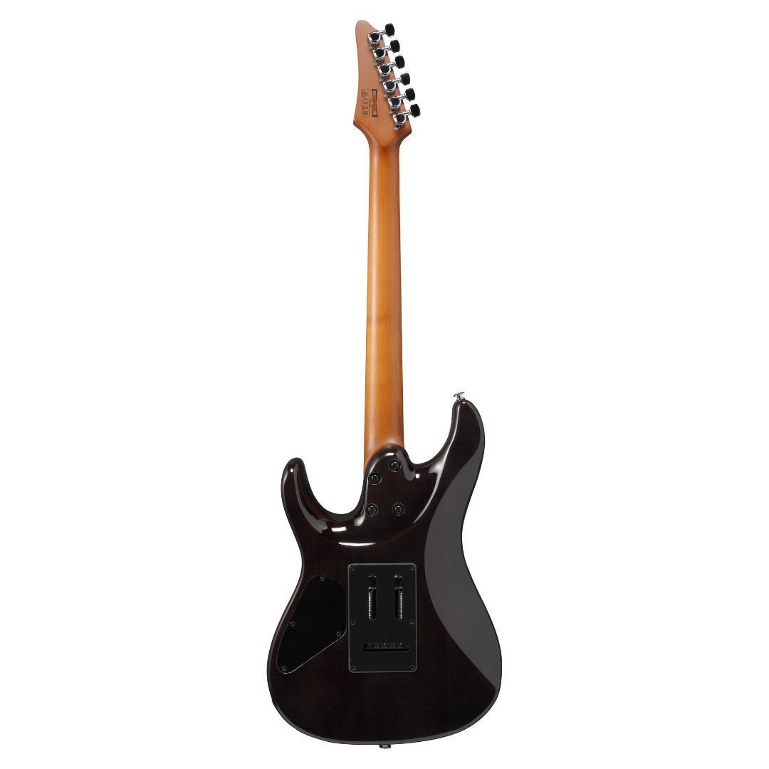Ibanez AZ24S1F Standard 6-String Right-Handed Electric Guitar (Transparent Black Sunburst)