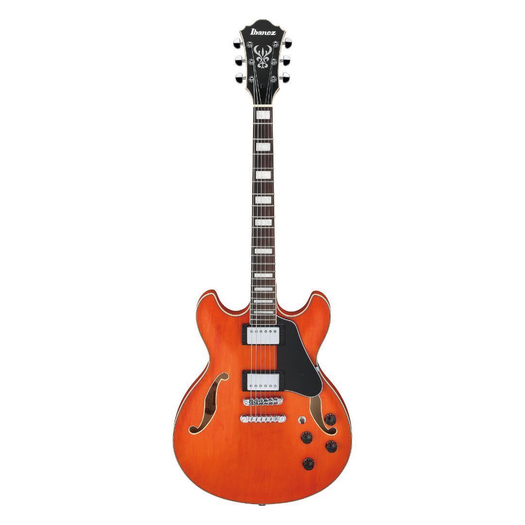 Ibanez AS Artcore 6str Electric Guitar - Transparent Tangerine Flat