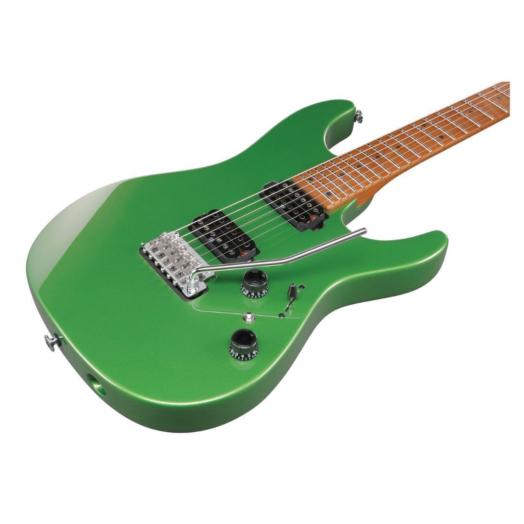 Ibanez AZ Prestige 6str Electric Guitar w/Case - Apple Green Metallic