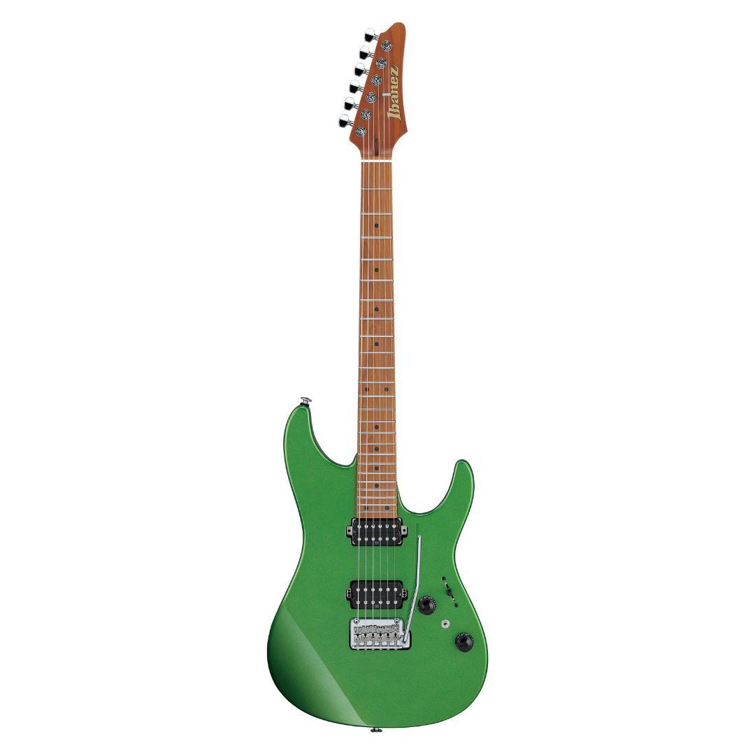 Ibanez AZ Prestige 6str Electric Guitar w/Case - Apple Green Metallic