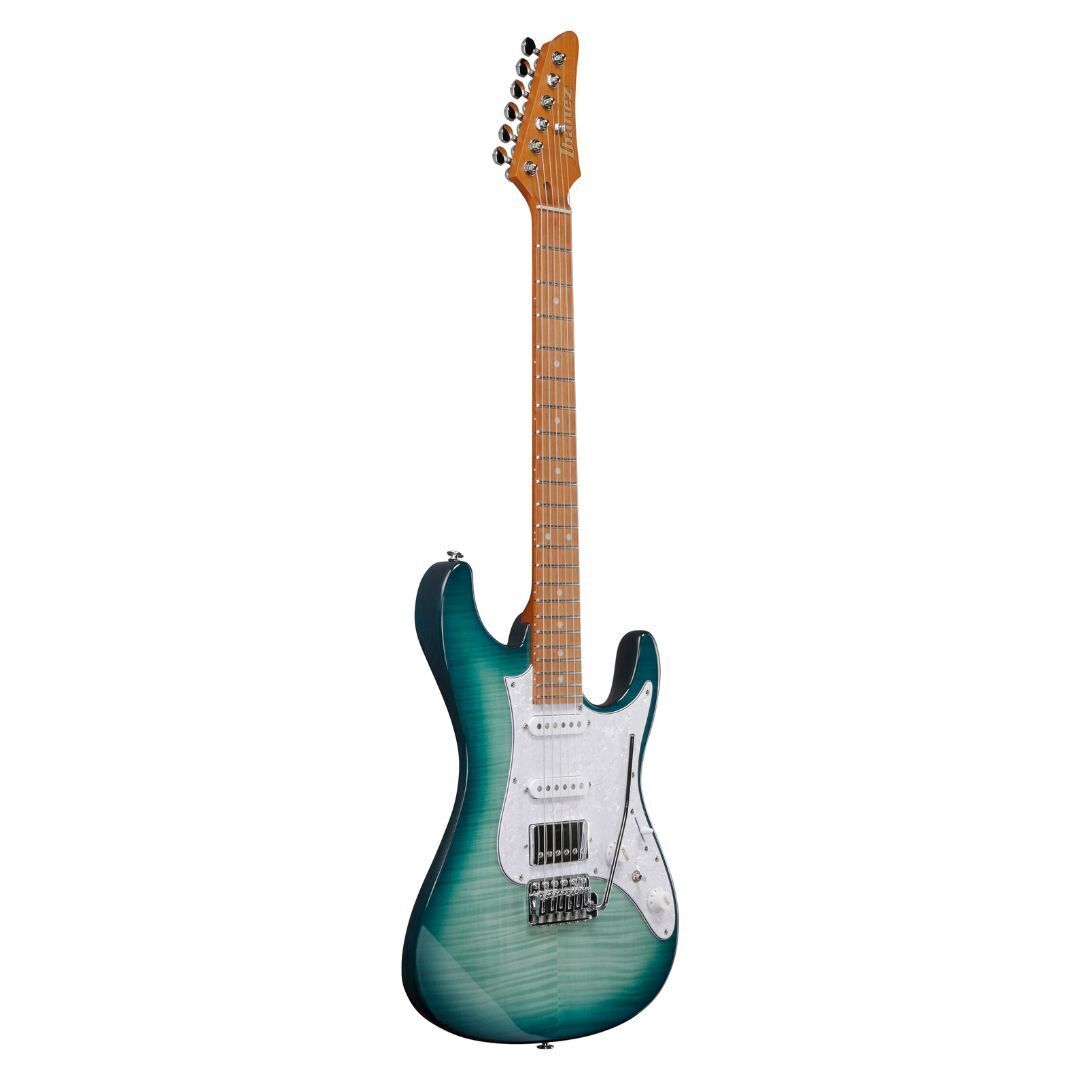 Ibanez AZ Standard 6str Electric Guitar - Transparent Turquoise Burst